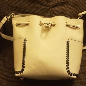 Beautiful Off White Bucket Bag